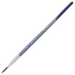 Кръгла четка за рисуване Faber-Castell №4 - Синтетичен косъм