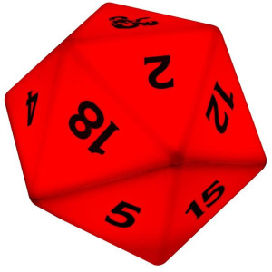 Лампа Dungeons & Dragons - D20 Dice