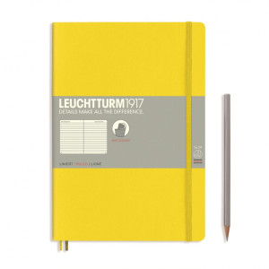 Тефтер Leuchtturm 1917 Composition - B5 Ruled, Softcover, Lemon