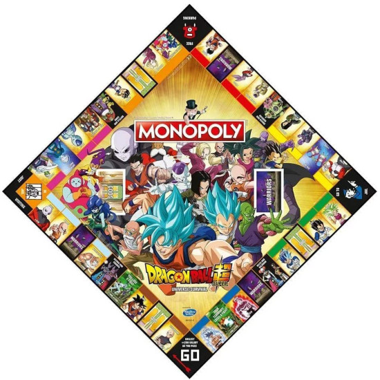 Настолна игра Monopoly - Dragon Ball | Winning Moves Games