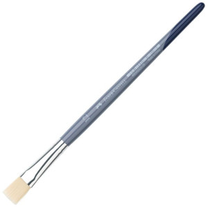 Плоска четка за рисуване Faber-Castell №12 - Синтетичен косъм