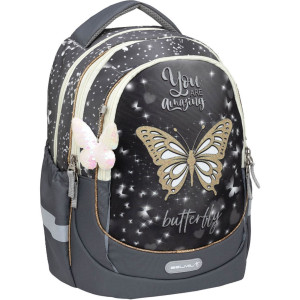 Раница с твърдо дъно Belmil Leisure Plus - Starlight Butterfly