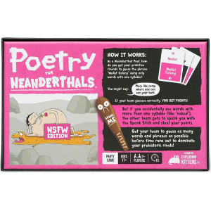 Разширение за настолна игра Poetry for Neanderthals: NSFW Edition