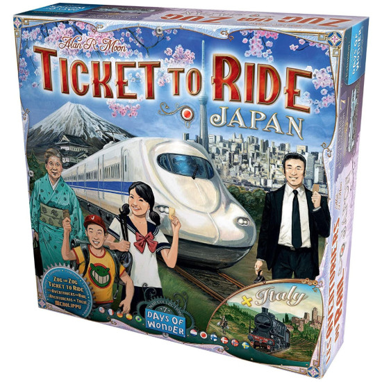 Разширение за настолна игра Ticket to Ride - Japan & Italy |