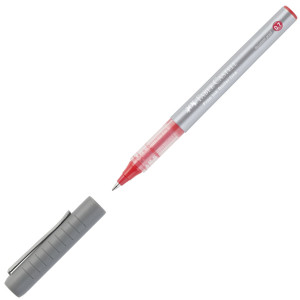Ролер Faber-Castell Free Ink - 0.7 mm, червен