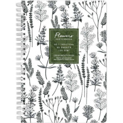 Скицник Drasca Flowers - Билки, A5, 60 листа