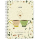Скицник Drasca Happy Tea Time - Cup of tea, A6, 60 листа