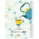Скицник Drasca Happy Tea Time - Teapot, A6, 60 листа