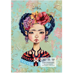 Скицник Drasca Having a lovely Time - Frida, A4, 60 листа
