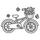 Spring Cheer Mini Coloring Book |