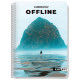 Тетрадка със спирала Black&White Offline - A4, 105 листа, широки редове, асортимент
