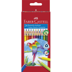 Цветни моливи Faber-Castell - 24 броя