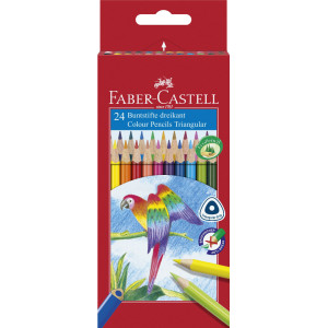 Цветни моливи Faber-Castell - 24 броя