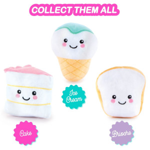 Творчески комплект Canal Toys - Airbrush Plush Food'tastic Mini, асортимент