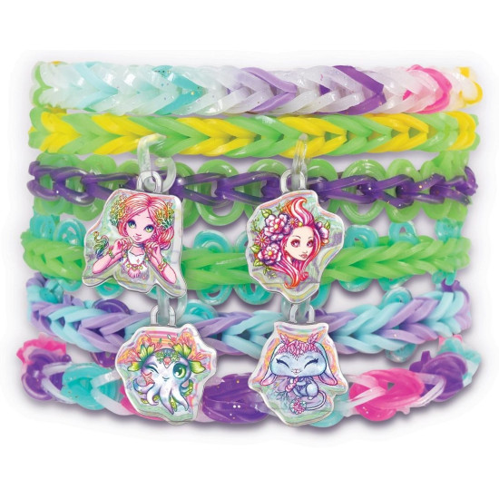 Творчески комплект за изработка на гривни Nebulous Stars - Rainbow Loom |