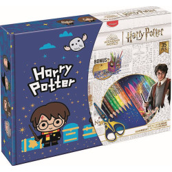 Творчески комплект за рисуване Maped Harry Potter - 35 части