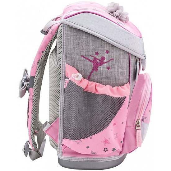 Ученически комплект Belmil - Ballet Light Pink, раница, два несесера и мешка |