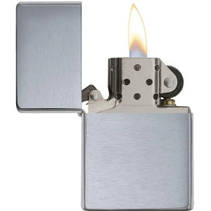  Запалка Zippo - Brushed Chrome Vintage