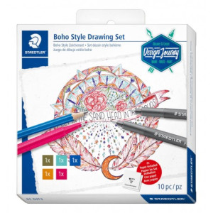 Комплект за рисуване Staedtler Drawing 10 части