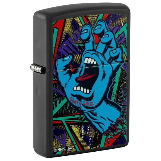 Запалка Zippo 48415 Santa Cruz Black Light