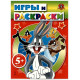 Игры и раскраски 5+ красная