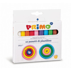 Пластилин Primo - 10 цвята Пластилин Primo - 10 цвята