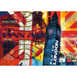 Пъзел Fly to London - 1000 Пъзел Fly to London - 1000