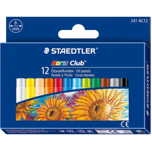 Маслени пастели Staedtler - 12 цвята