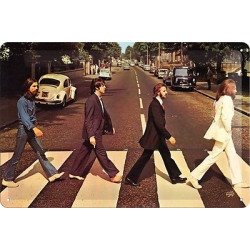 Метална табела The Beatles