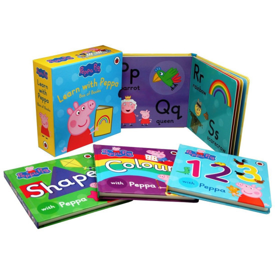 Learn With Peppa: Box Of Books