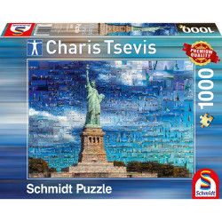 Пъзел Schmidt от 1000 части - Ню Йорк, Charis Tsevis Пъзел Schmidt от 1000 части - Ню Йорк, Charis Tsevis