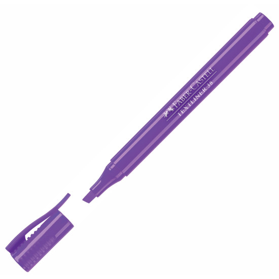 Текст маркер Faber-Castell - виолетов | Ученически пособия